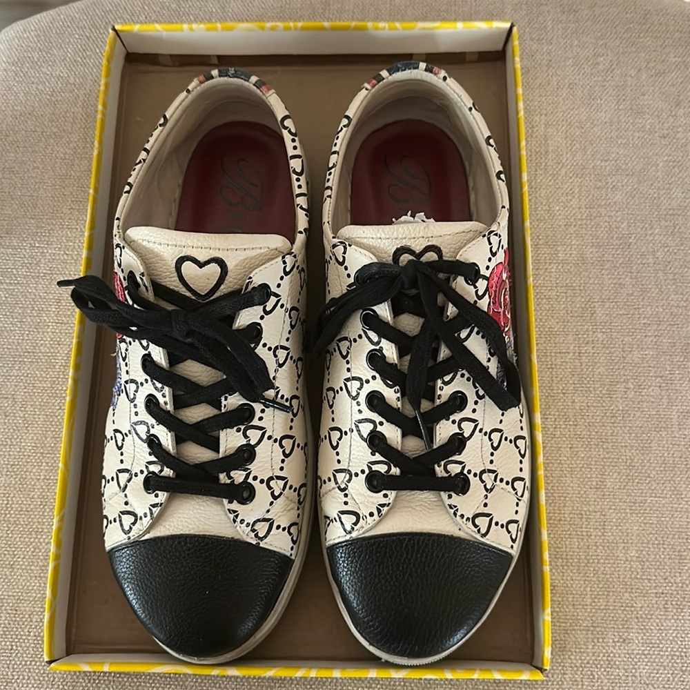 Brighton leather women’s sneakers.